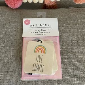 Rae Dunn “Live Simply” Air Fresheners